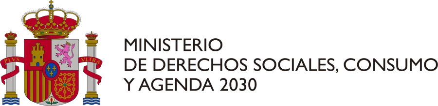 Logo Ministerio de Derechos Sociales, Consumo y Agenda 2030